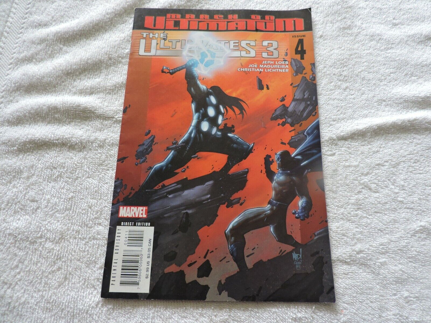 The Ultimates 3 Issue 4 March on Ultimatum  UNGRADED  2008