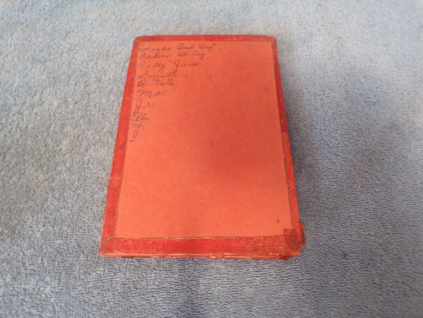 1938 Printing of: Pecks Bad Boy Bakers Play (Script)