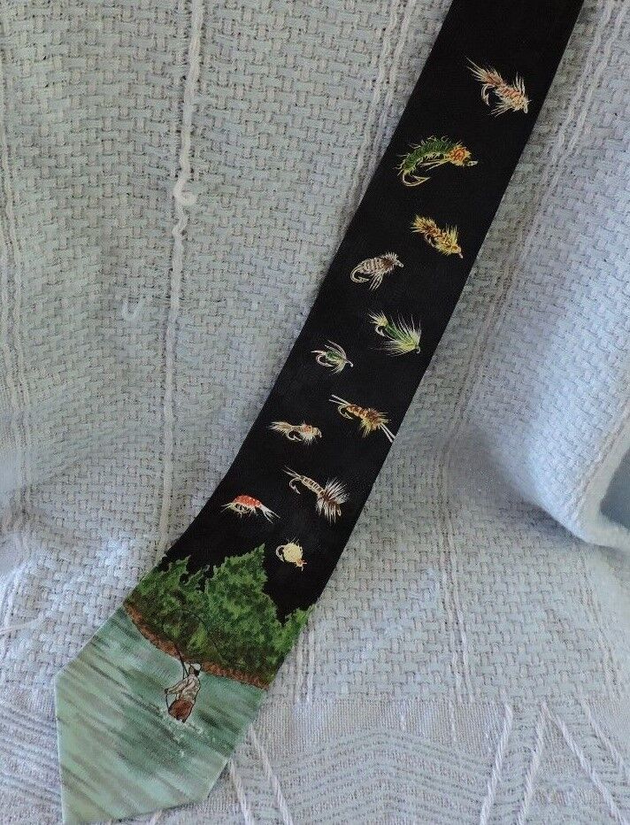 Fly Fishing Themed Tie
