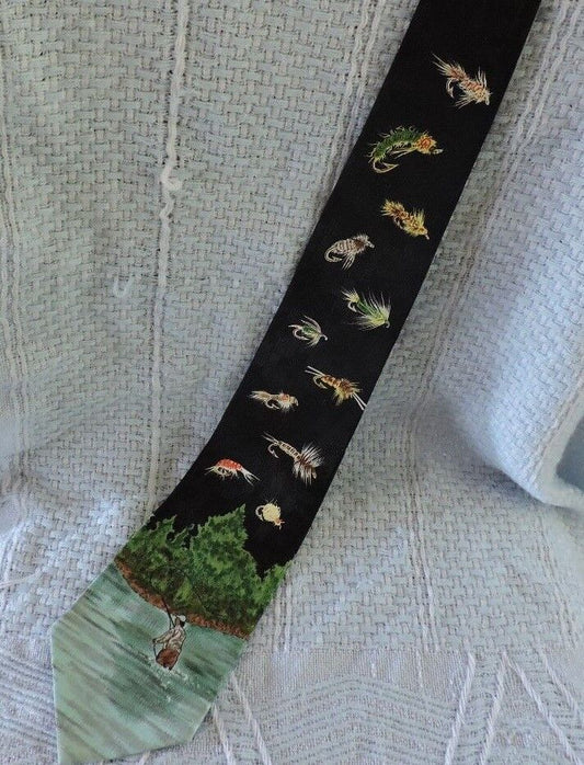 Fly Fishing Themed Tie