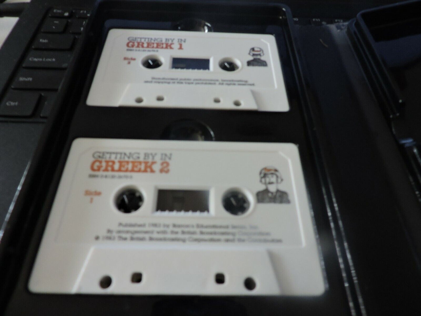 Get By In Greek Barrons Begginers Course  2 CASSETTE TAPES 1983