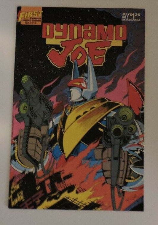 Dynamo Joe First Comics Limited Series No. 3 of 3