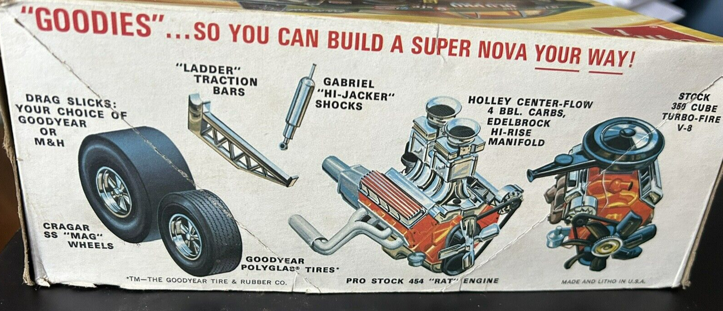 AMT Model: Chevy Nova SS Pro Stocker (Unassembled)