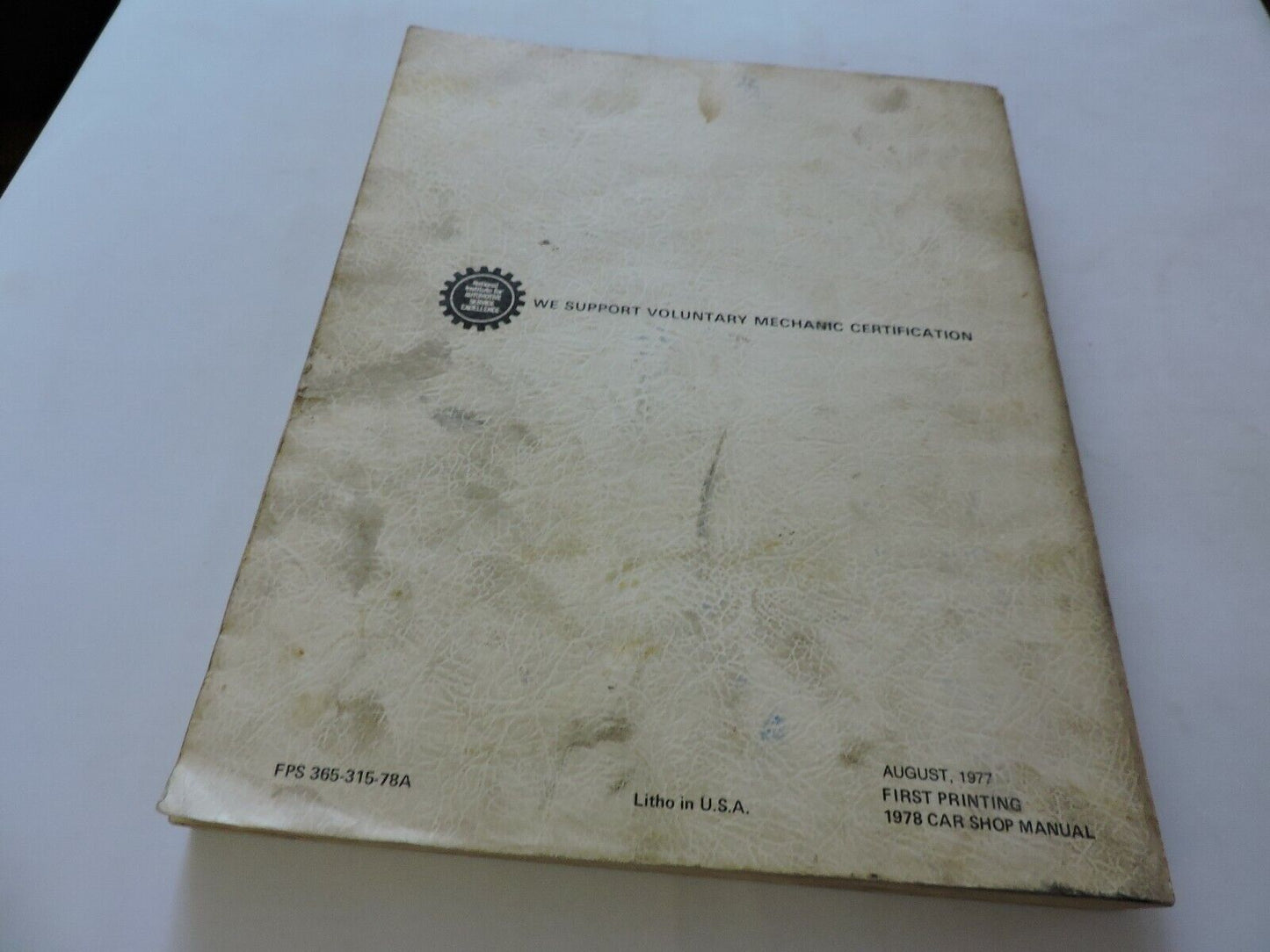 SERVICE MANUAL: 1978 FORD FIESTA CAR SHOP MANUAL & SUPPLEMENT