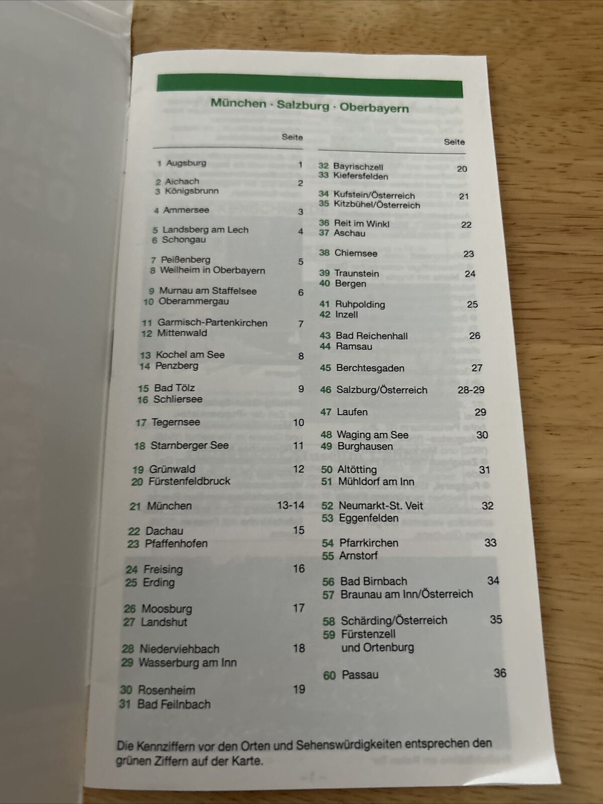 Munchen Salzburg Oberbayern,  Falk-Verlag