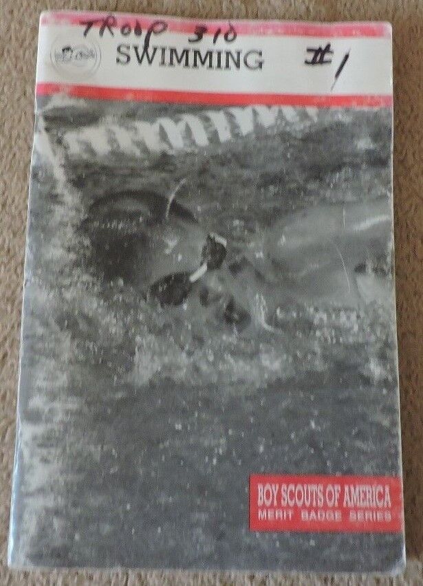 Merit Badge Series Swimming Pamphlet 1993 Edition