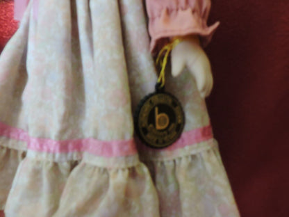 BRINN PORCELAIN DOLL--15 INCHES TALL--1986