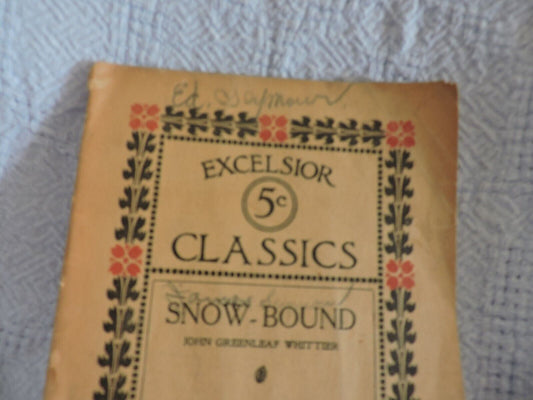 EXCELSIOR CLASSICES, SNOW-BOUND-