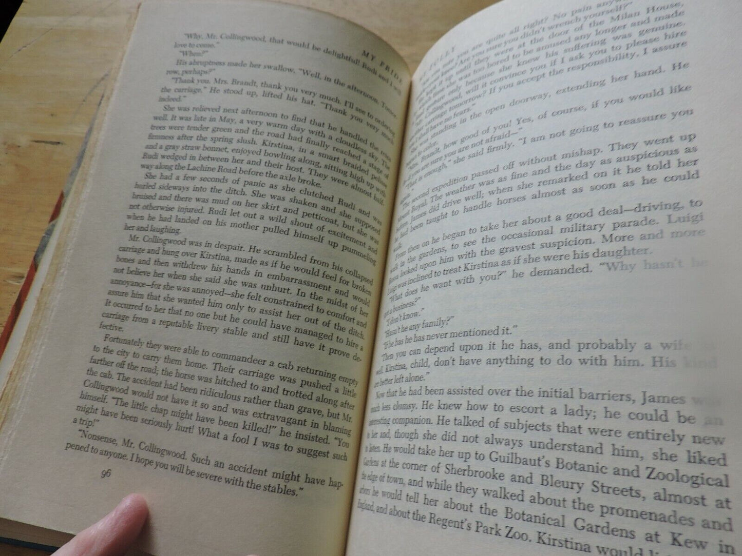 1953  My Pride, My Folly by Suzanne Butler