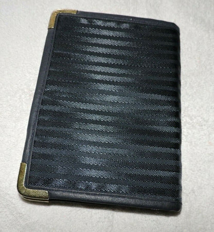 TWA ZIPPERED CASE FOR BUSINESS CARDS AND NOTE PAPER 6.5X4.75 INCHES