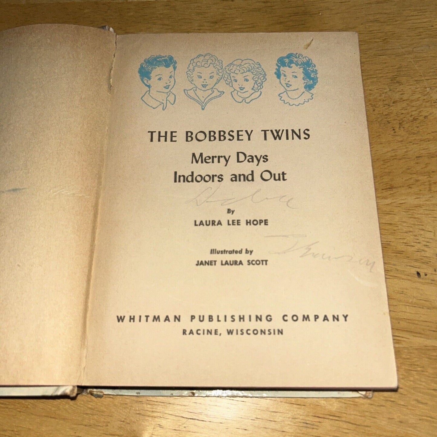 The Bobbsey Twins By Laura Lee Hope: Circa 1950