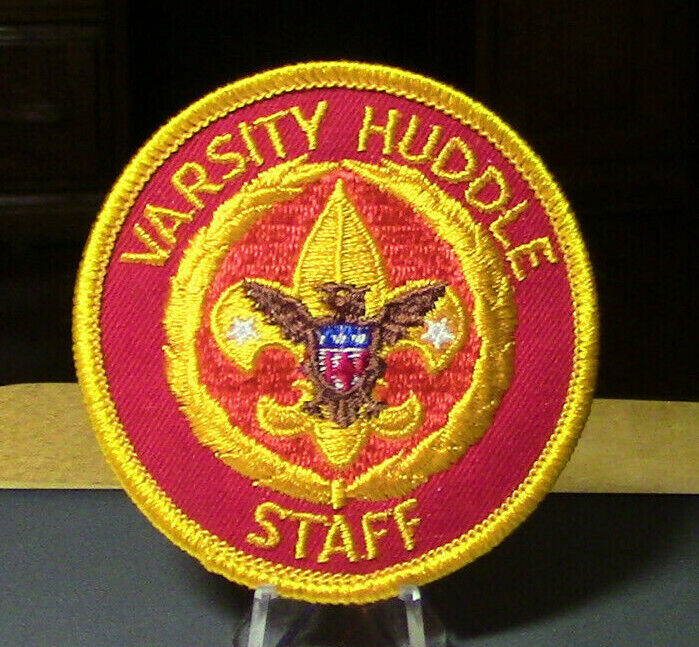 Official BSA: Varsity Scout, Varsity Huddle Staff Patch