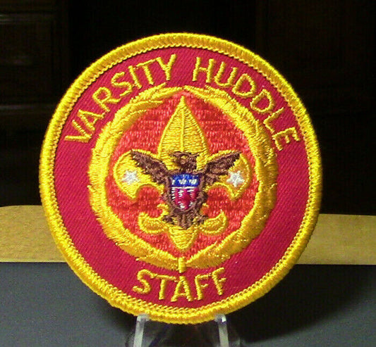Official BSA: Varsity Scout, Varsity Huddle Staff Patch