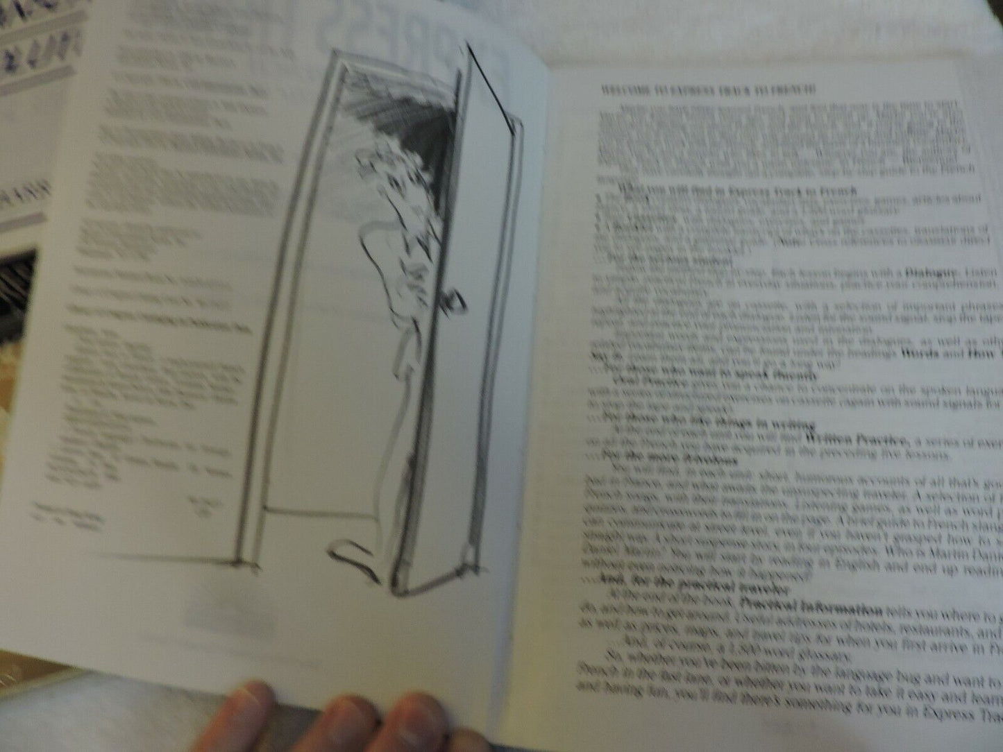BARRON'S EXPRESS TRACK TO FRENCH: A TEACH YOURSELF PROGRAM 4 CASSETTES