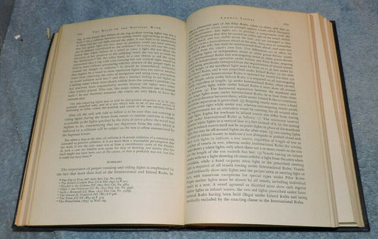Vintage (1954) The Rules of the Nautical Road-United States Naval Institute