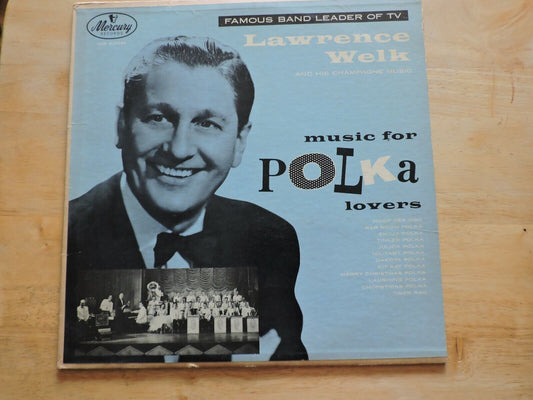 Lawrence Welk Music for Polka Lovers Vinyl Album 33 1/3 RPM