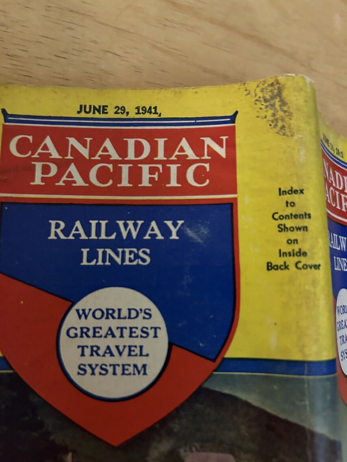 CANADIAN PACIFIC RAILWAY LINES  JUNE 29 . 1941