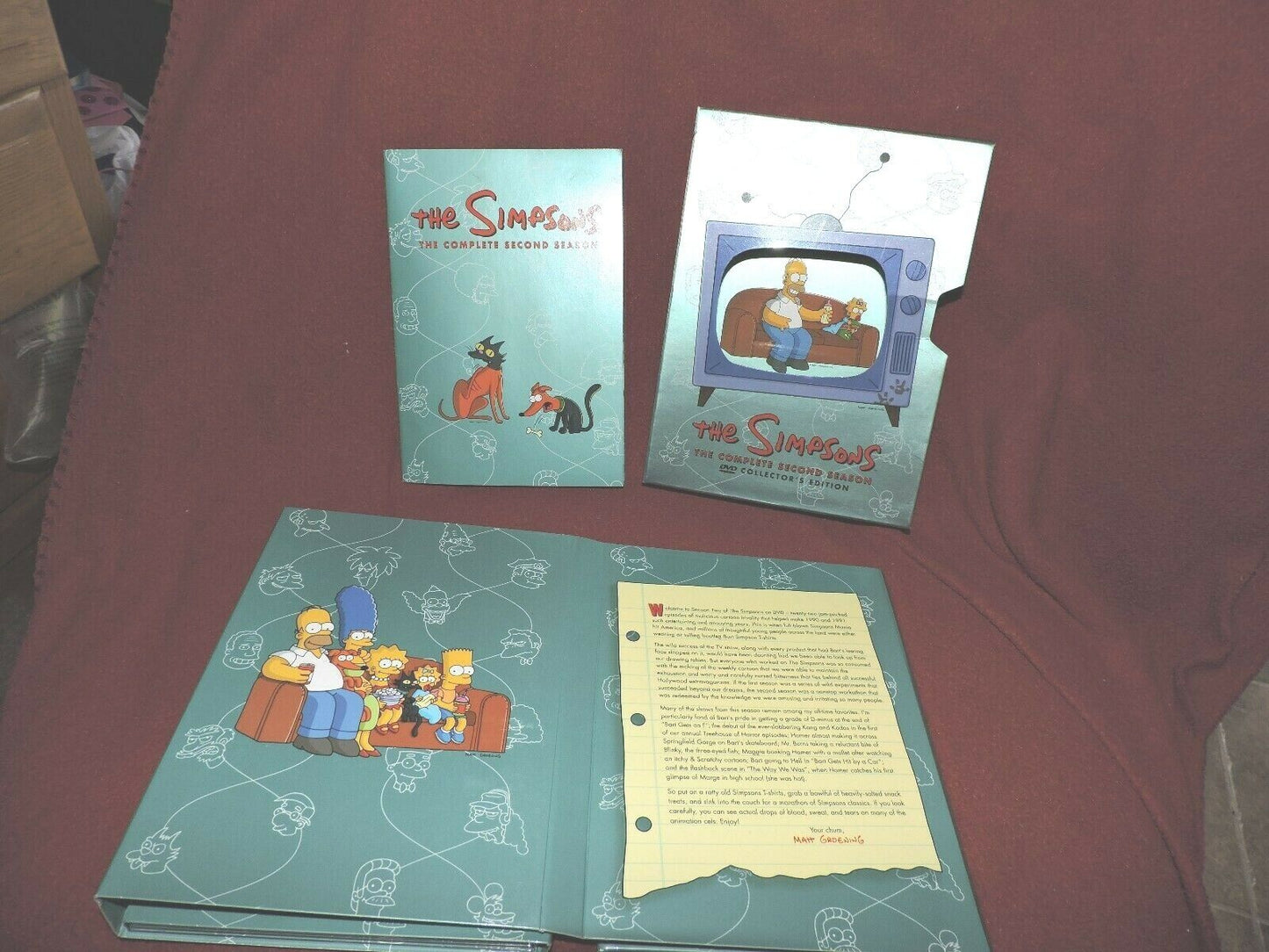 The Simpsons - The Complete Second Season (DVD, 2002, 4-Disc Set)