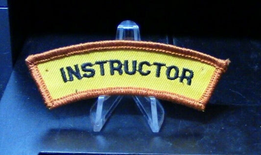 Gold Wing Road Riders Association Instructors Rocker Patch