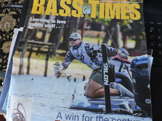 B.A.S.S. TIME,  LOT OF 4: JANUARY, FEBRUARY,  APRIL,  MAY 2021