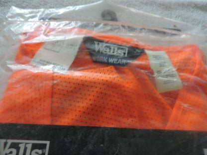 NEW:  WALLS WORK WEAR ANSI II SAFETY VEST--SIZE L