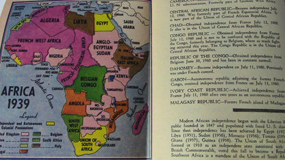 The Des Moines Sunday Register "AFRICA TODAY" Insert 1960 (With Advertising)