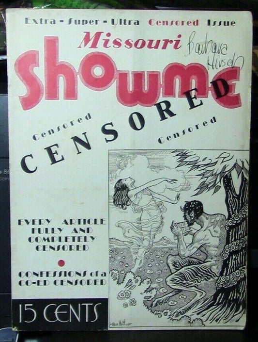Missouri Showtime Magazine, 1935 Printing