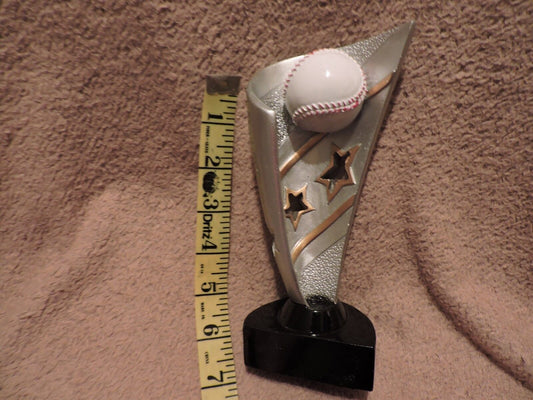 Brand New-BASE BALL TROPHY WITH A SPACE FOR A NAME PLATE