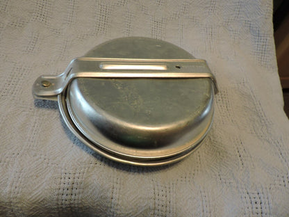 BSA-Aluminum Mess Kit--skillet  with lid/eating dish, pan with lid, cup