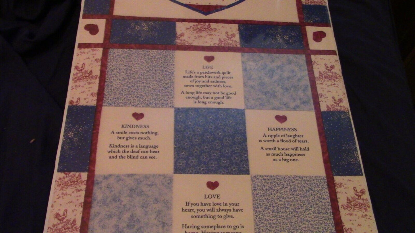 Portal Publications Presents: Early American Proverbs Poster 11 3/4" X 36" (NIB