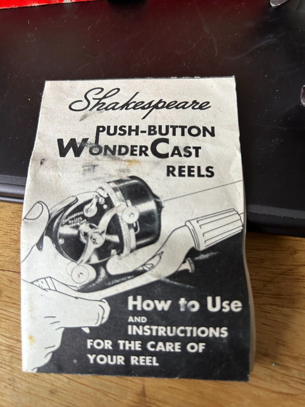 Vintage Shakespeare Wonder Cast 1797 Reel with original box/Instructions