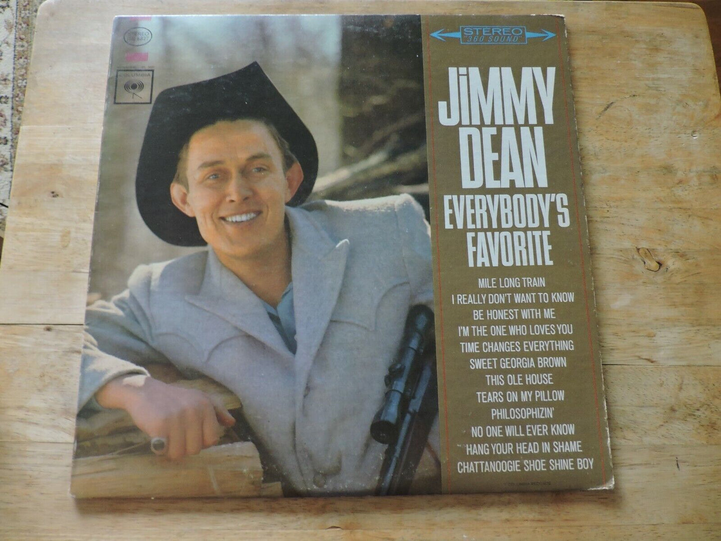 Jimmy Dean Everybody's Favorite Vinyl Album