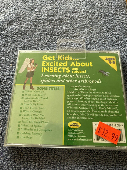 SCIENCE SERIES: INSECTS AND SPIDERS AGES 4-9  CD 1999