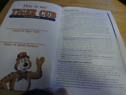 TIGER CUB HANDBOOK--CUBSCOUT 2010 PRINTING