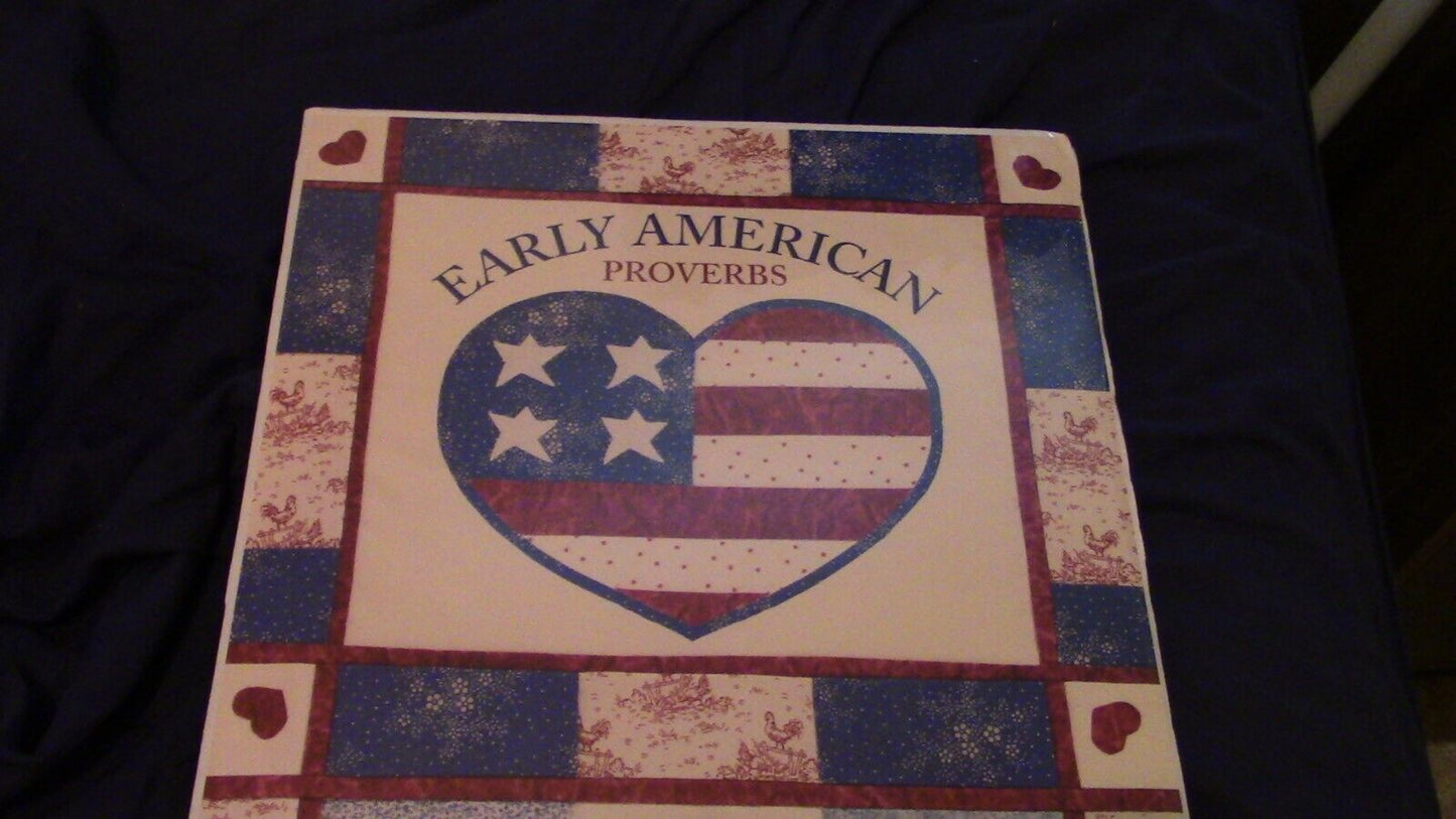 Portal Publications Presents: Early American Proverbs Poster 11 3/4" X 36" (NIB