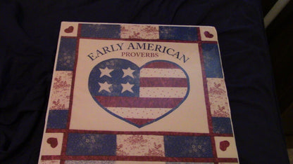 Portal Publications Presents: Early American Proverbs Poster 11 3/4" X 36" (NIB