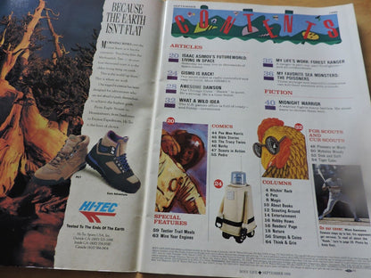 BOYS' LIFE MAGAZINE--SEPTEMBER 1990--ANDRE "AWESOME" DAWSON OF THE CHICAGO CUBS