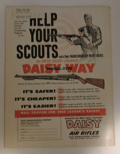 Scouting Magazine December 1958 (A Faith for the Space Age)
