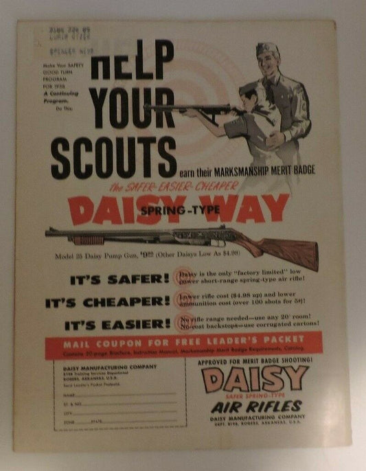Scouting Magazine December 1958 (A Faith for the Space Age)