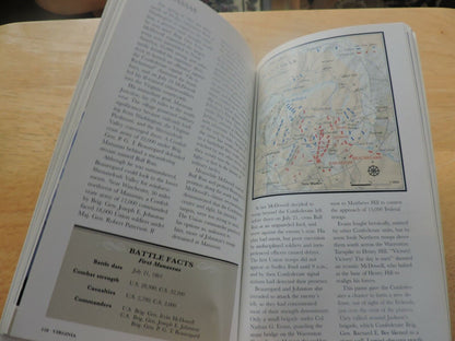 NATIONAL GEOGRAPHIC GUIDE TO THE CIVIO WAR NATIONAL BATTLEFIELD PARKS 1992
