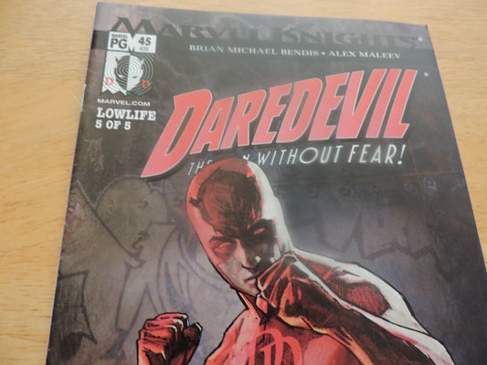 MARVEL DAREDEVIL #45 LOWLIFE 5 OF 5  MAY 2003