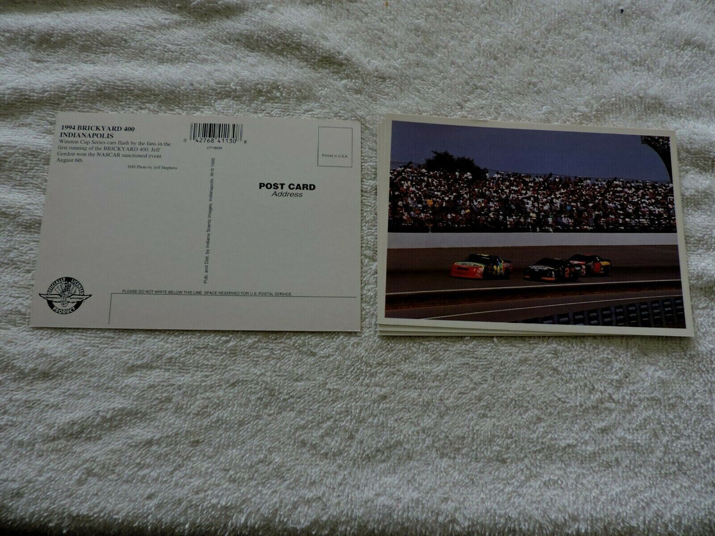 1994 BRICKYARD 400 INDIANAPOLIS UNPOSTED POST CARD