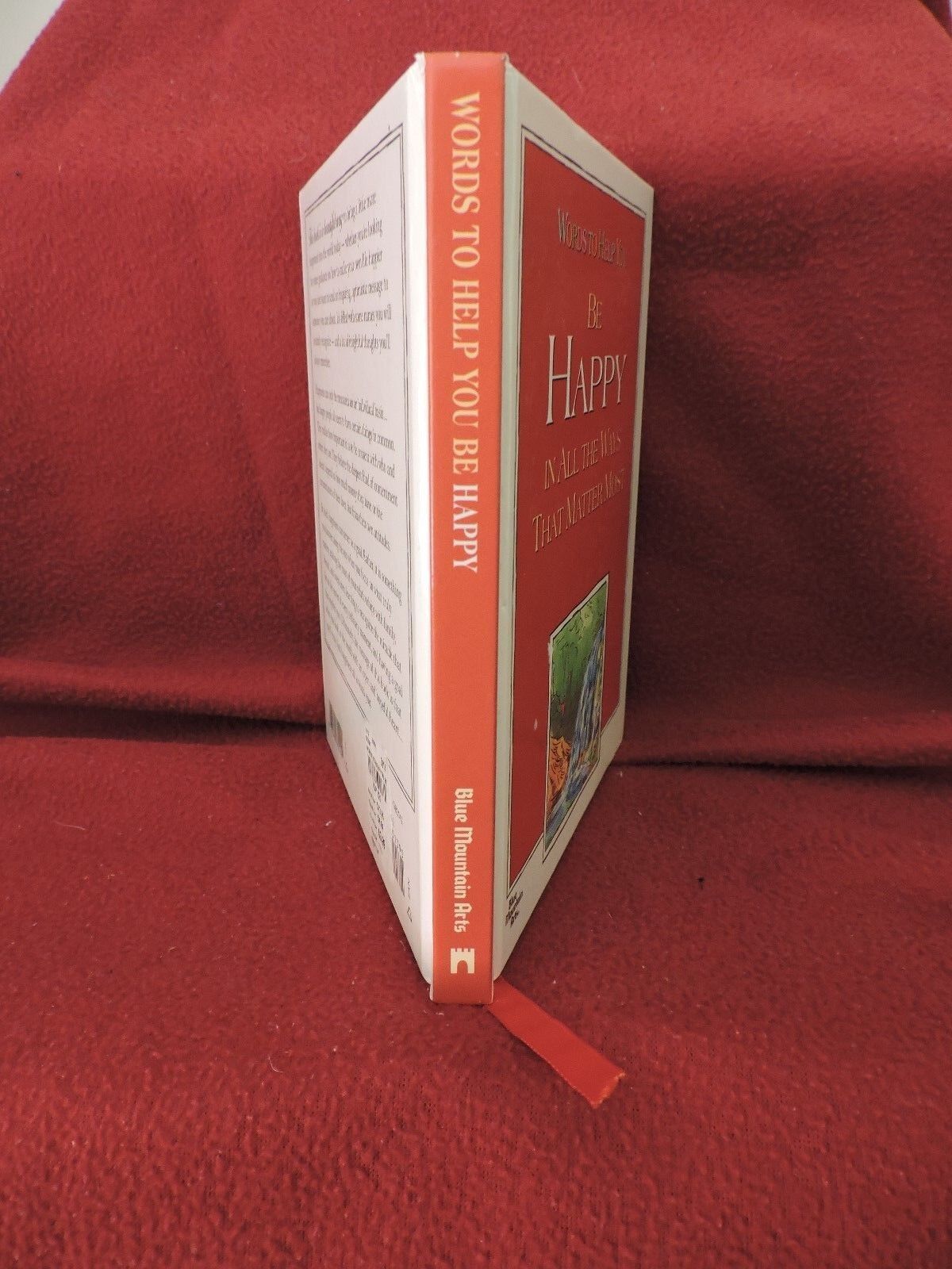 Blue Mountain Arts  Book "BE HAPPY IN  ALL THE WAYS THAT MATTER MOST"  2008