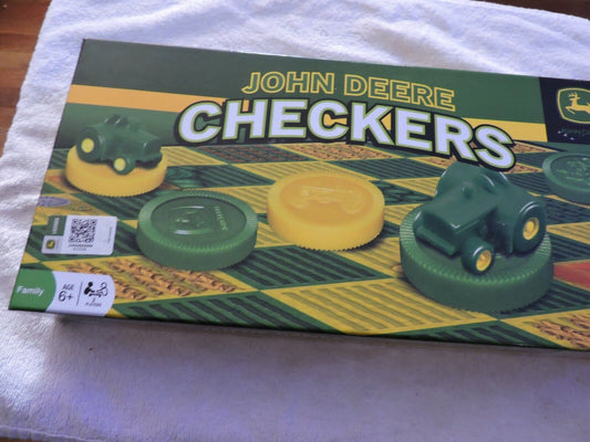 JOHN DEERE CHECKERS GAME