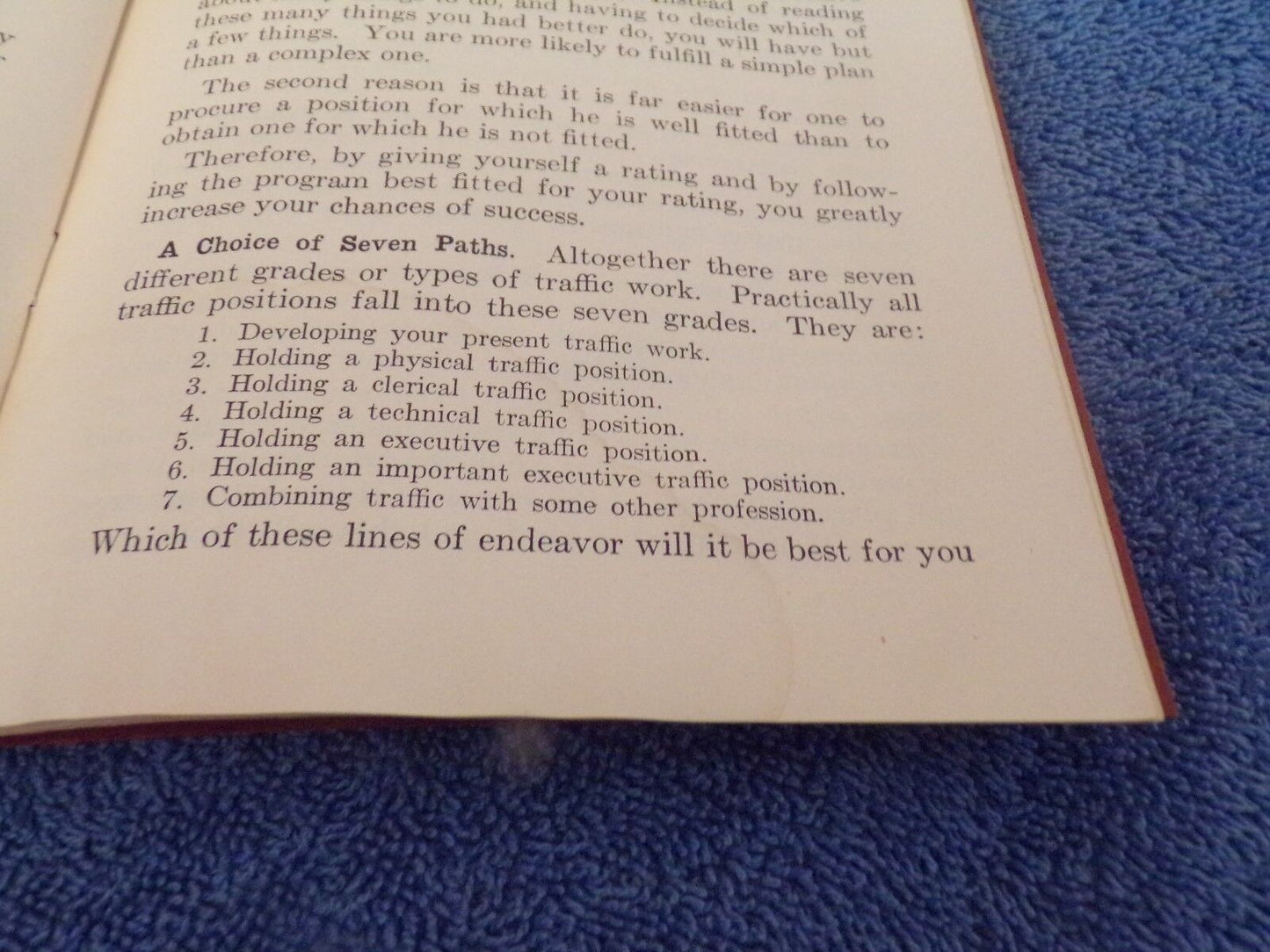 Vintage Book-1936: Getting Ahead In Traffic: Part 1 - The Planning Course