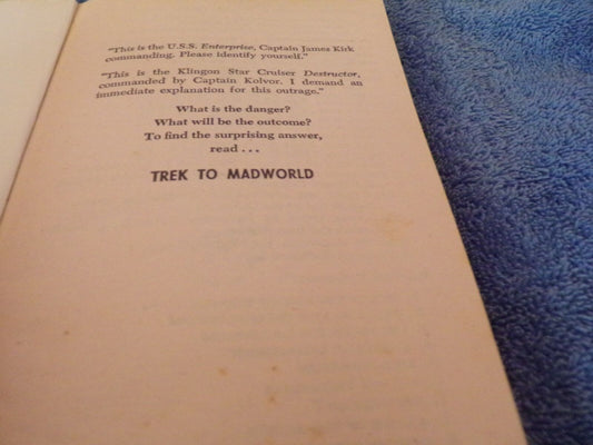 Star Trek: Trek to Madworld by Stephen Goldin