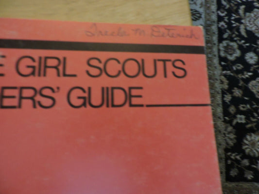 BROWNIE GIRL SCOUTS LEADER'S GUIDE  1986