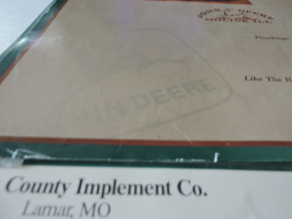 1991 John Deere Calendar, Barton County Implement Co.  Lamar, MO