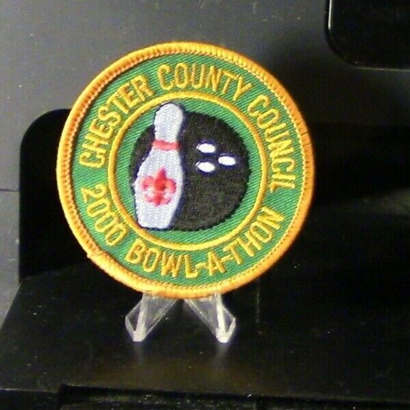BSA: Chester County Council, Pennsylvania 2000 Bowl-A -Thon Patch