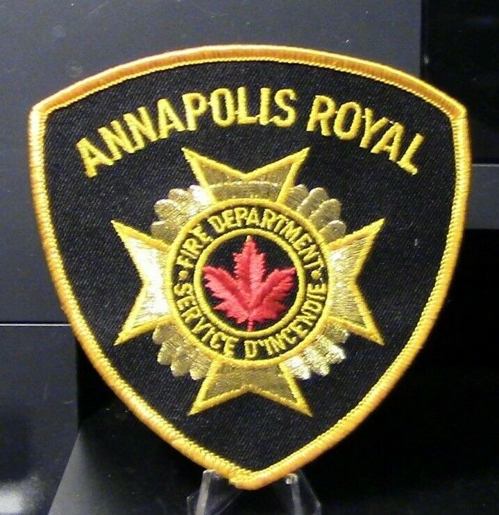Company Closed:  Annapolis Royal, NS  Fire Department Patch
